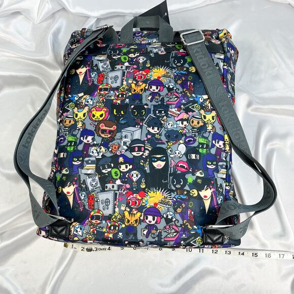 Tokidoki Robbery Backpack Bag 2014 Royal Pride Retired Rare HTF New w Tag - Picture 2 of 10